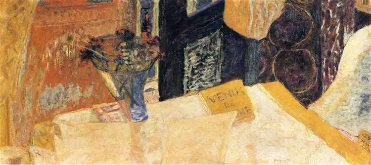 Stilleben med blomsterbukett eller Venus fra Kyrene - Pierre Bonnard