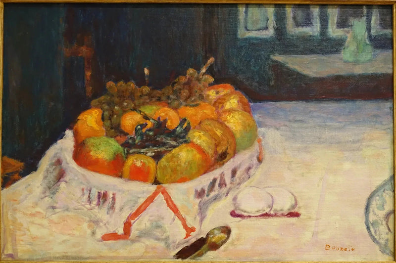 Stilleben med fruktkurv - Pierre Bonnard