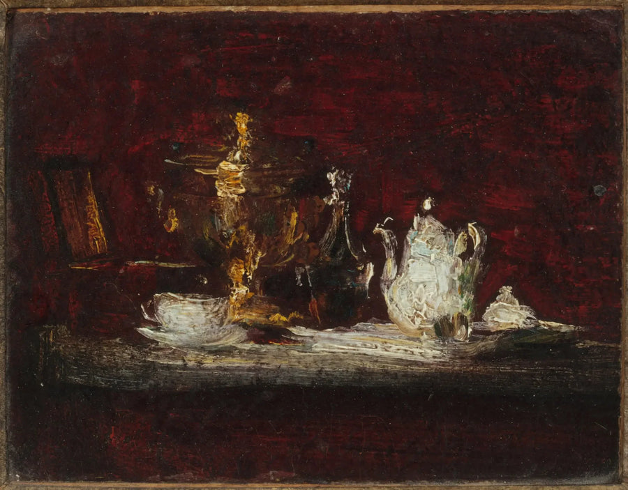 Dødsnatur med samovar - Henri Fantin-Latour

Source:
Nature morte au samovar - Henri Fantin-Latour