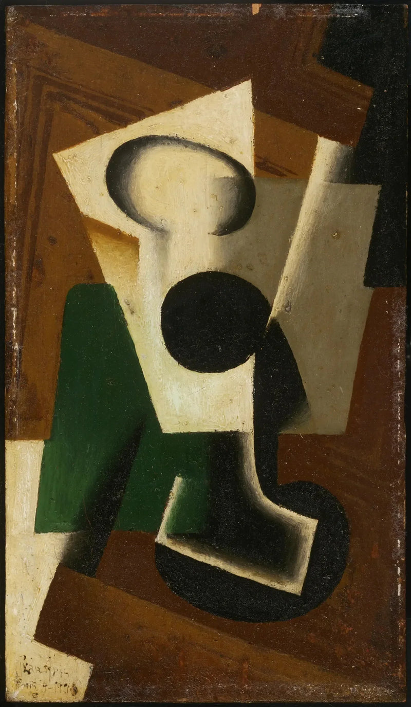 Stillleben mit Glas - Juan Gris