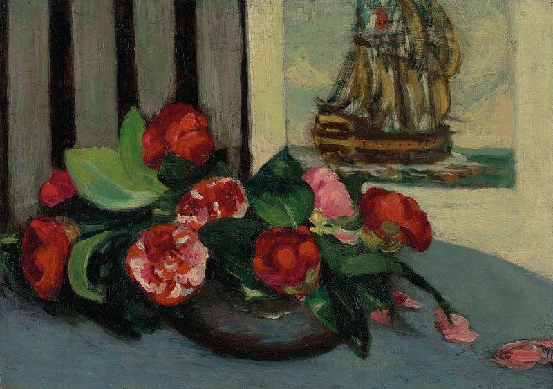 Dødsstilleben med kameliaer - Louis Anquetin
