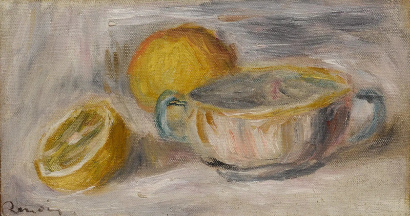 Stilleben med sitroner - Pierre-Auguste Renoir