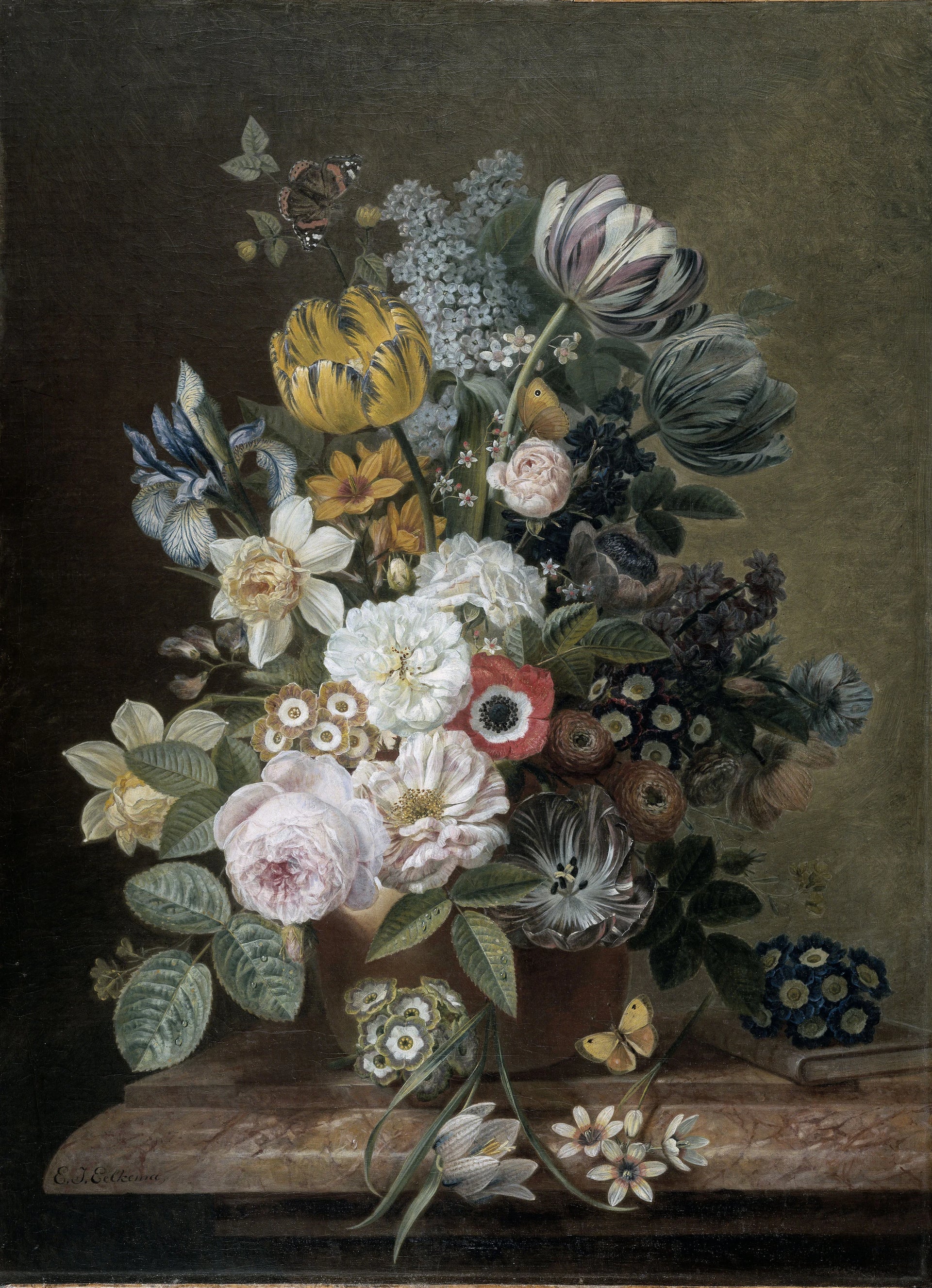 Nature morte aux fleurs - Eelke Jelles Eelkema