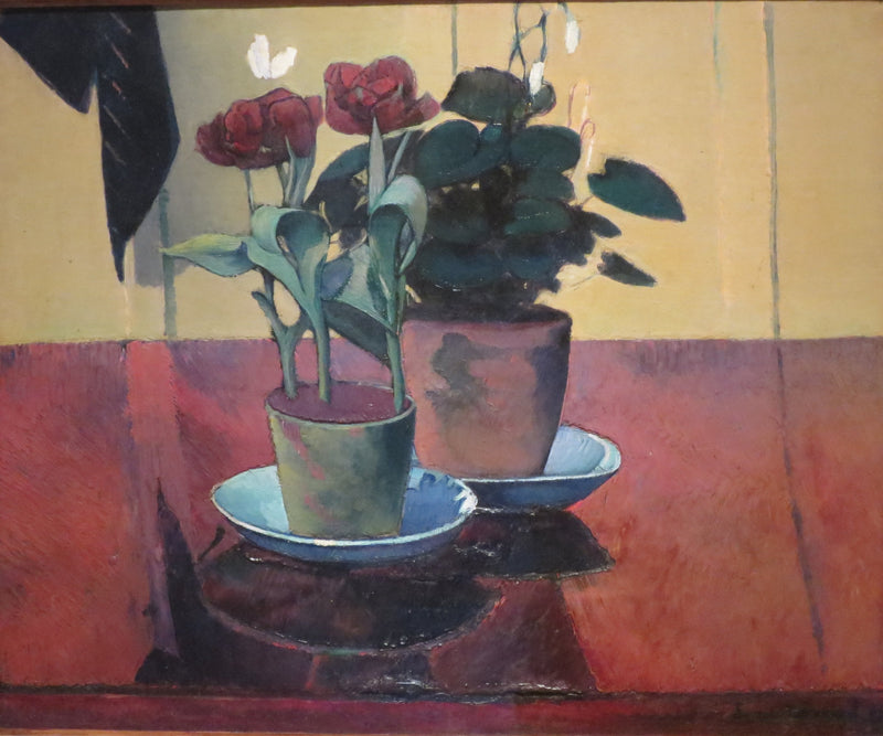 Dødsstillhet med blomster - Émile Bernard