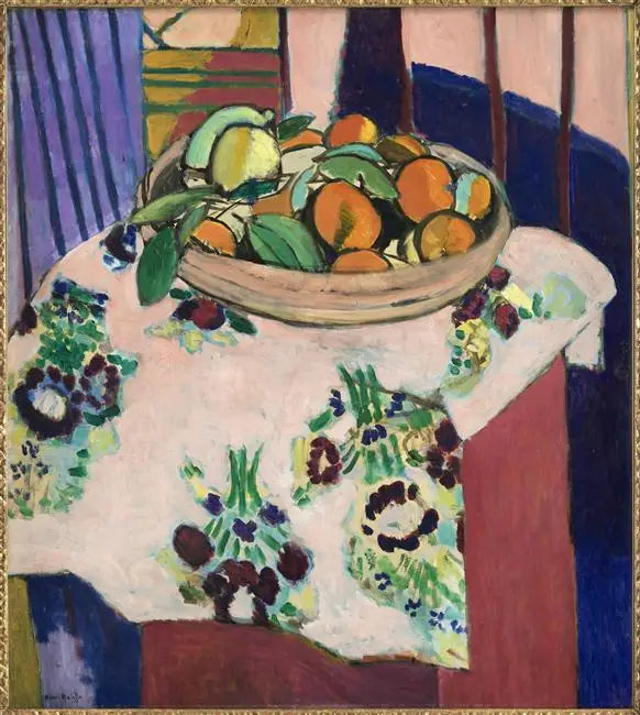 Stilleben med appelsiner - Henri Matisse