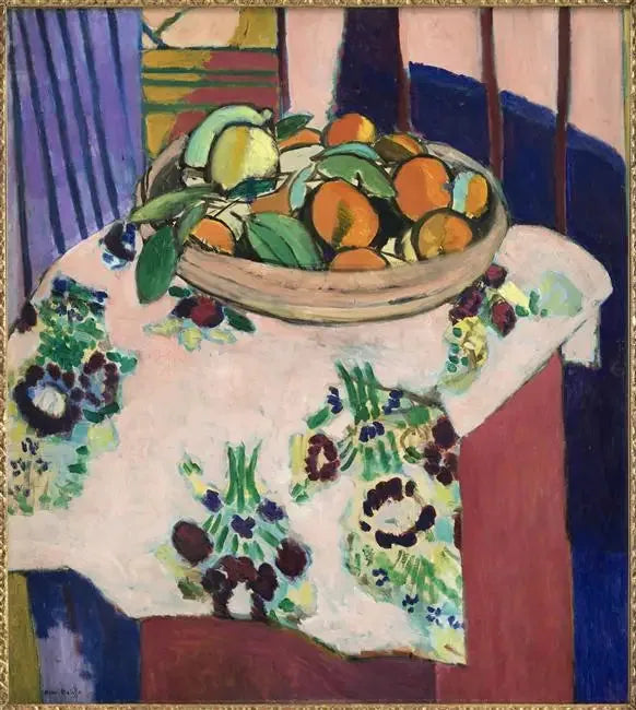 Stilleben med appelsiner - Henri Matisse