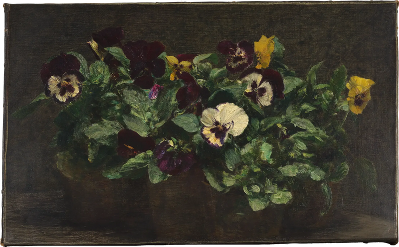 Stillleben med tanker - Henri Fantin-Latour

Source:
Nature morte aux pensées - Henri Fantin-Latour