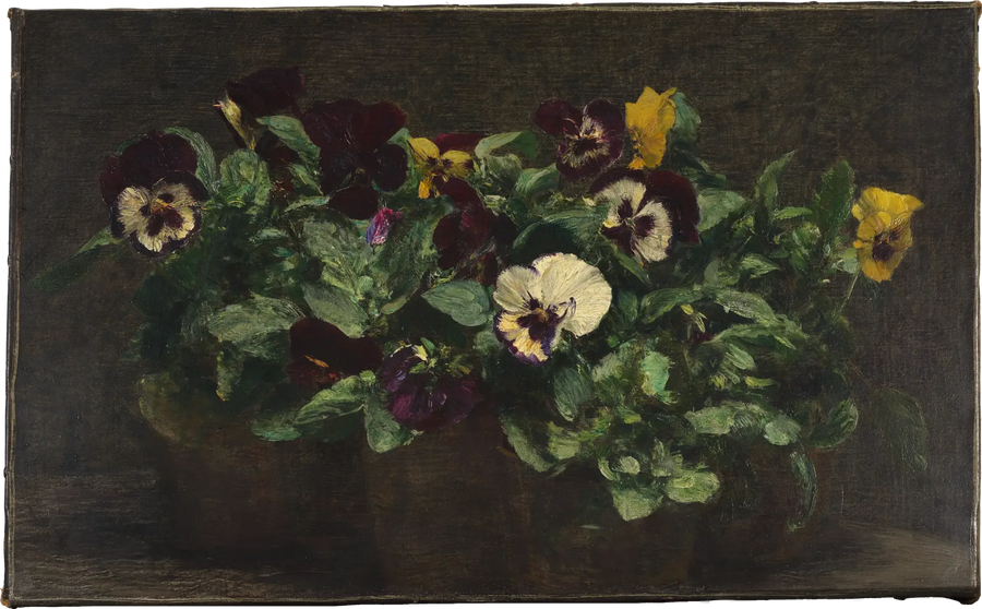 Stillleben med tanker - Henri Fantin-Latour

Source:
Nature morte aux pensées - Henri Fantin-Latour