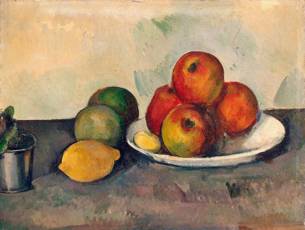 Nature morte aux pommes - Paul Cézanne image 1 copie peinte à la main à l’huile