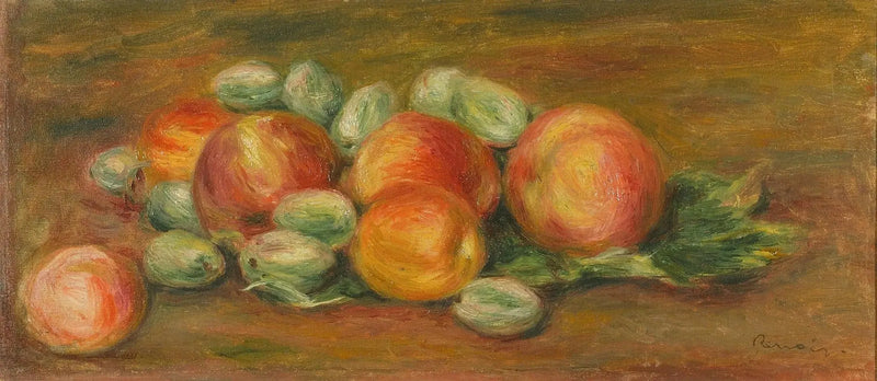 Stilleben med epler - Pierre-Auguste Renoir