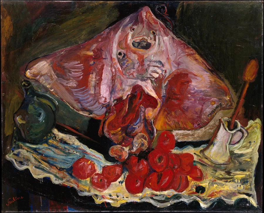 Dødsstilleben med stråler - Chaim Soutine