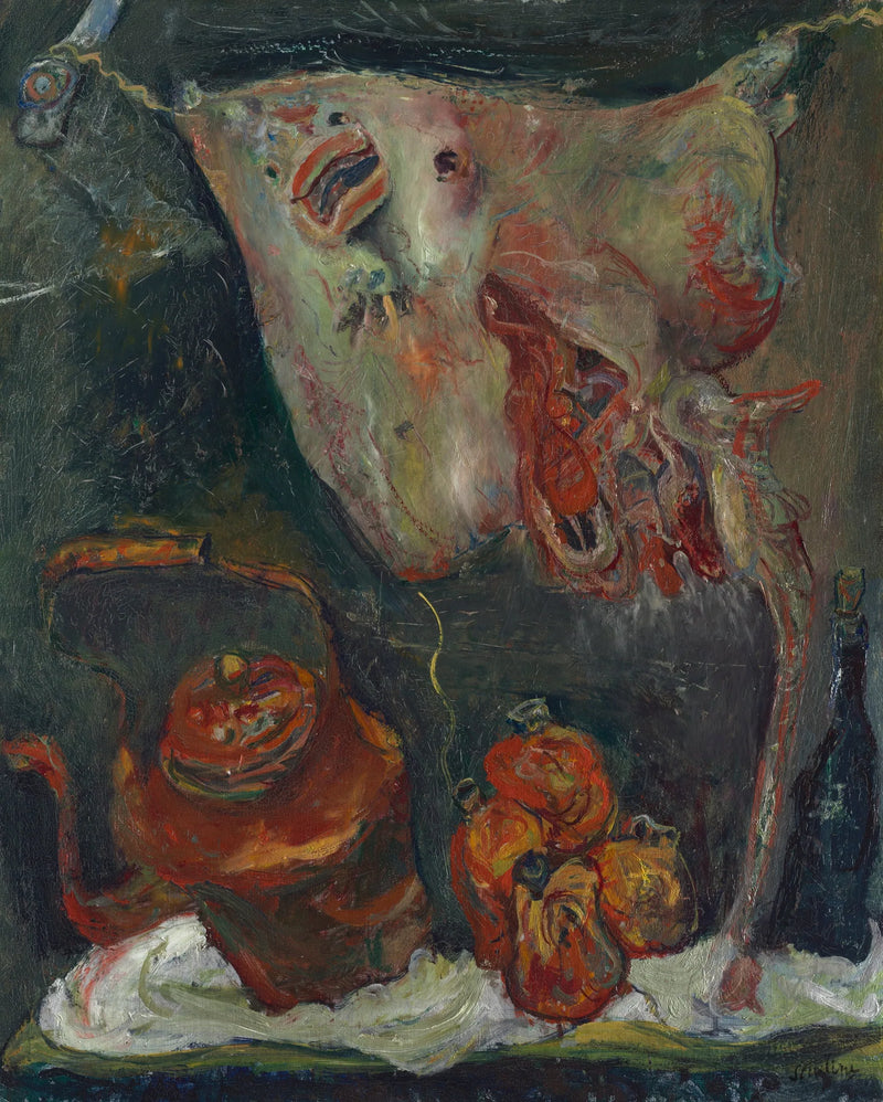 Dødsstilleben med stråler - Chaim Soutine