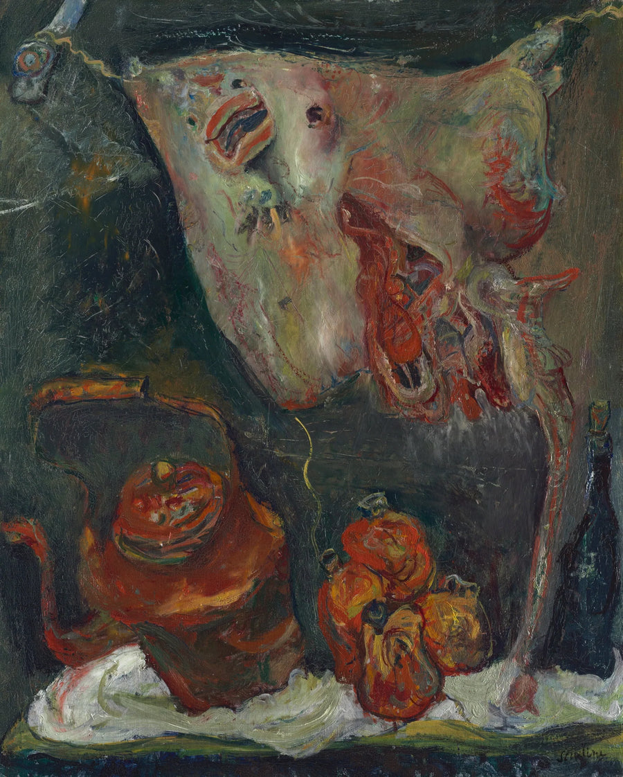 Dødsstilleben med stråler - Chaim Soutine