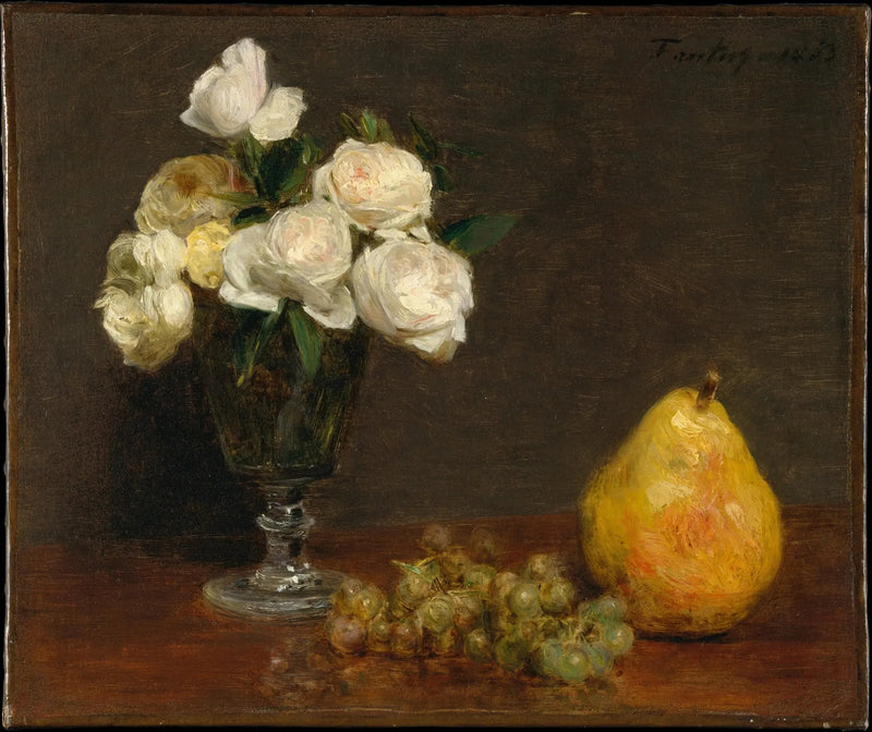 Dødsnatur med roser og frukt - Henri Fantin-Latour

Source:
Nature morte aux roses et aux fruits - Henri Fantin-Latour