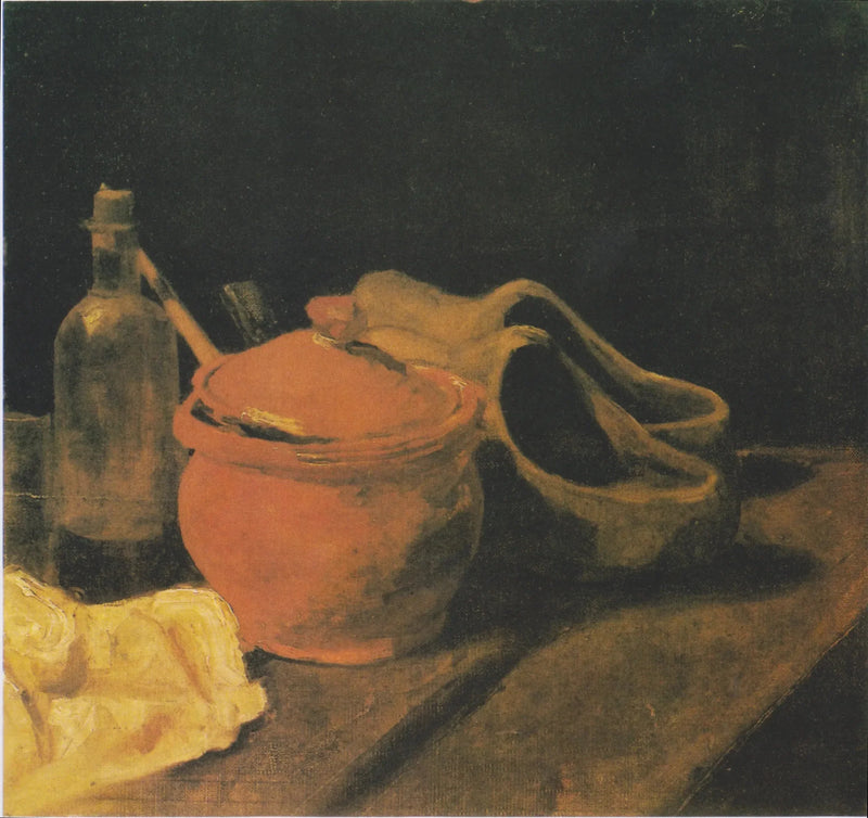 Stilleben med tresko - Vincent van Gogh
