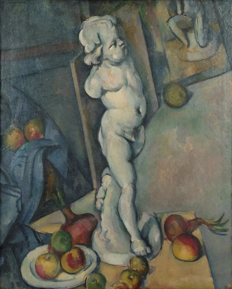 Stilleben med kjærlighet i gips - Paul Cézanne