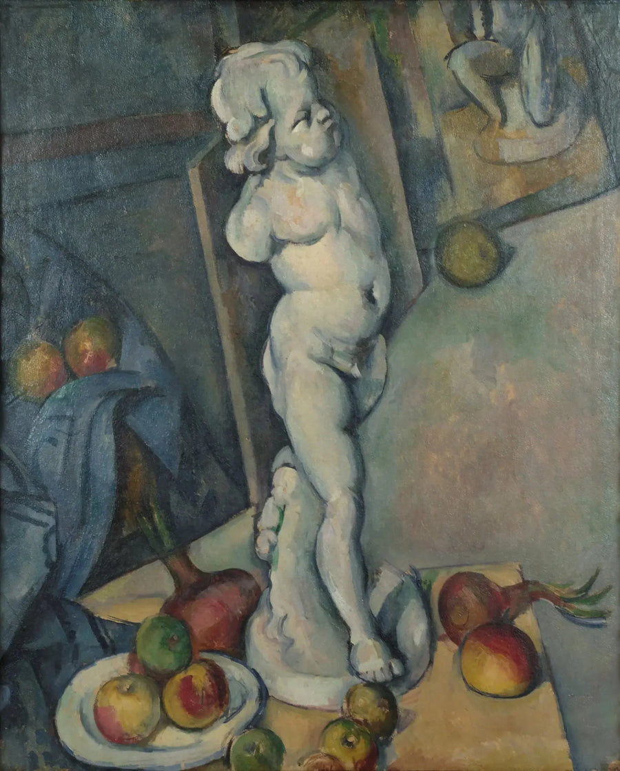 Stilleben med kjærlighet i gips - Paul Cézanne