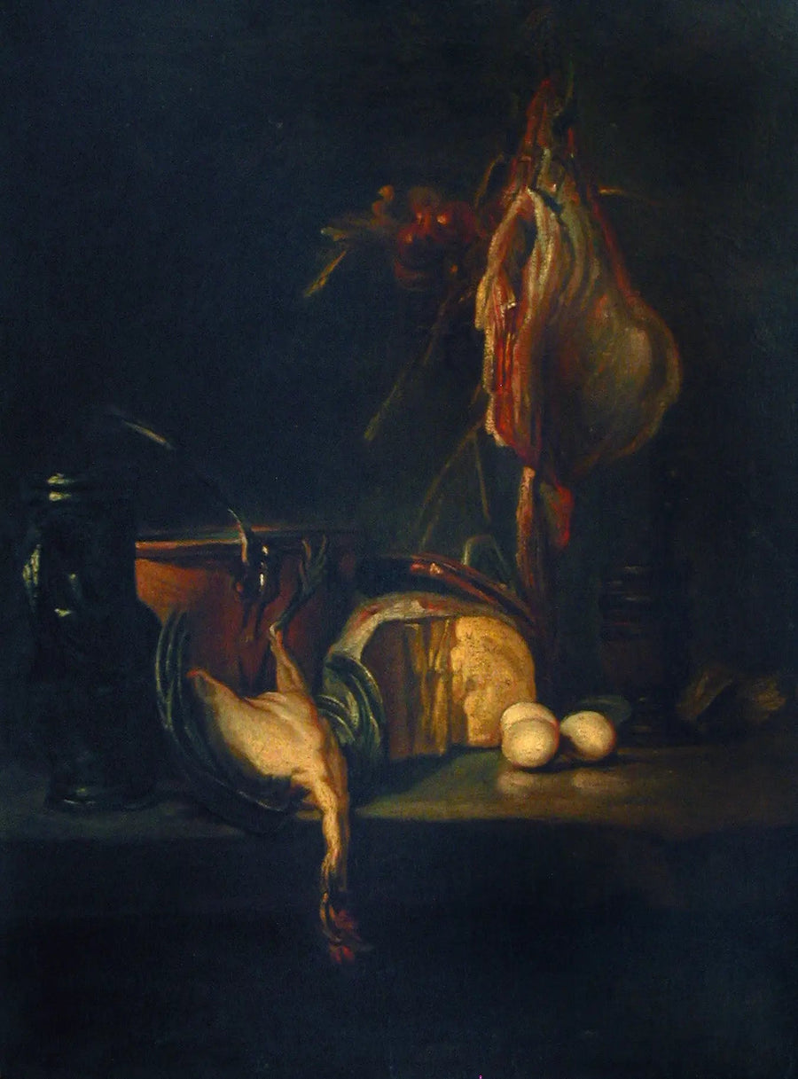 Dødsstillhet med en hai - Jean Siméon Chardin