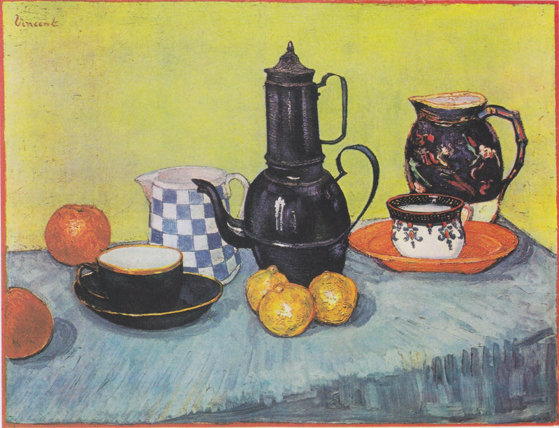 Stilleben med kaffekanne - Vincent van Gogh
