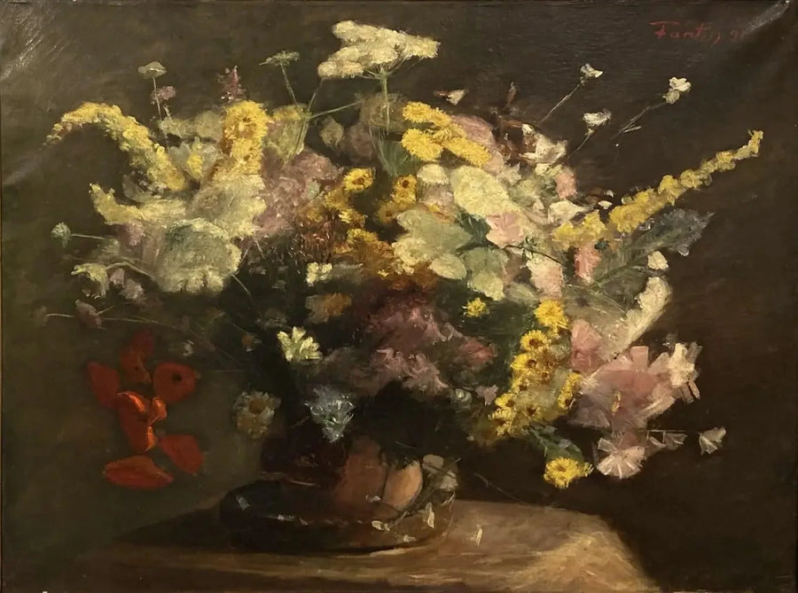 Dødt natur: fløyelsmyke blomster - Henri Fantin-Latour

Source:
Nature morte : fleurs veloutées - Henri Fantin-Latour