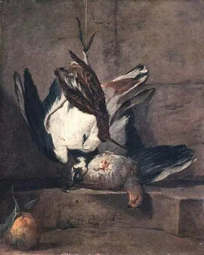 Dødsstillhet - Jean Siméon Chardin