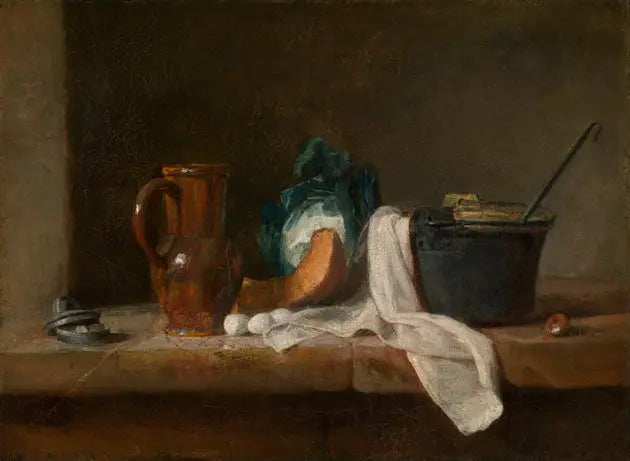 Dødsstillhet - Jean Siméon Chardin