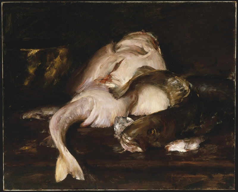 Dødsnatur, fisk - William Merritt Chase

Source:
Nature morte, poisson - William Merritt Chase