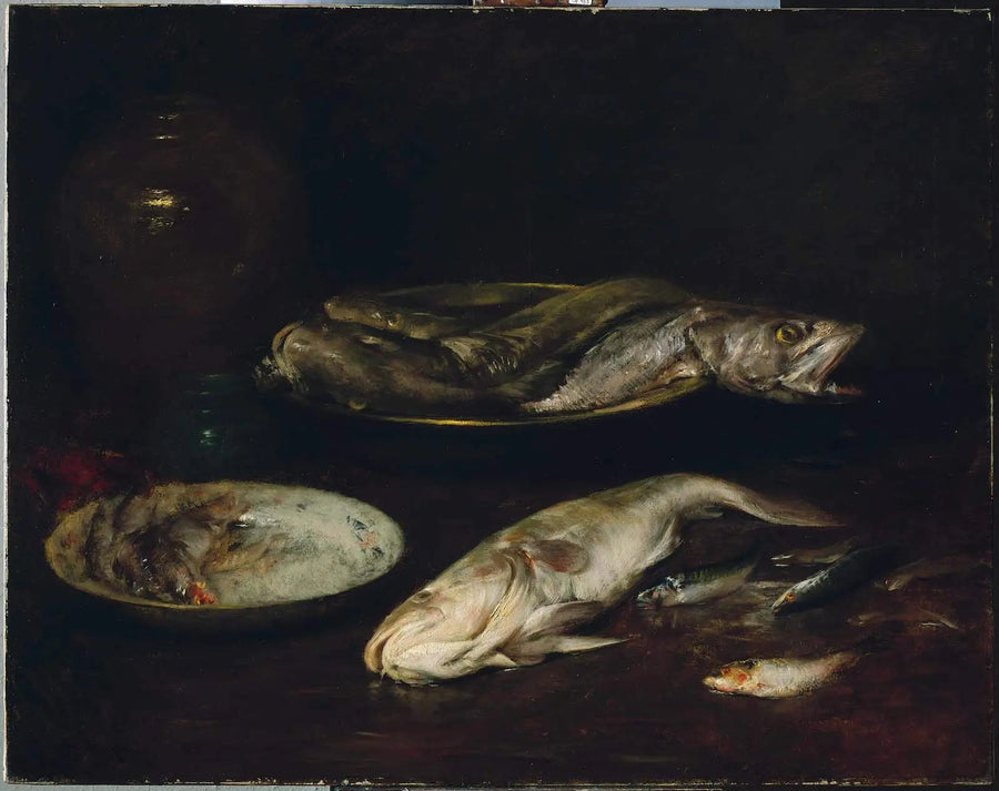 Dødsnatur - Fisk - William Merritt Chase

Source:
Nature morte - Poisson - William Merritt Chase