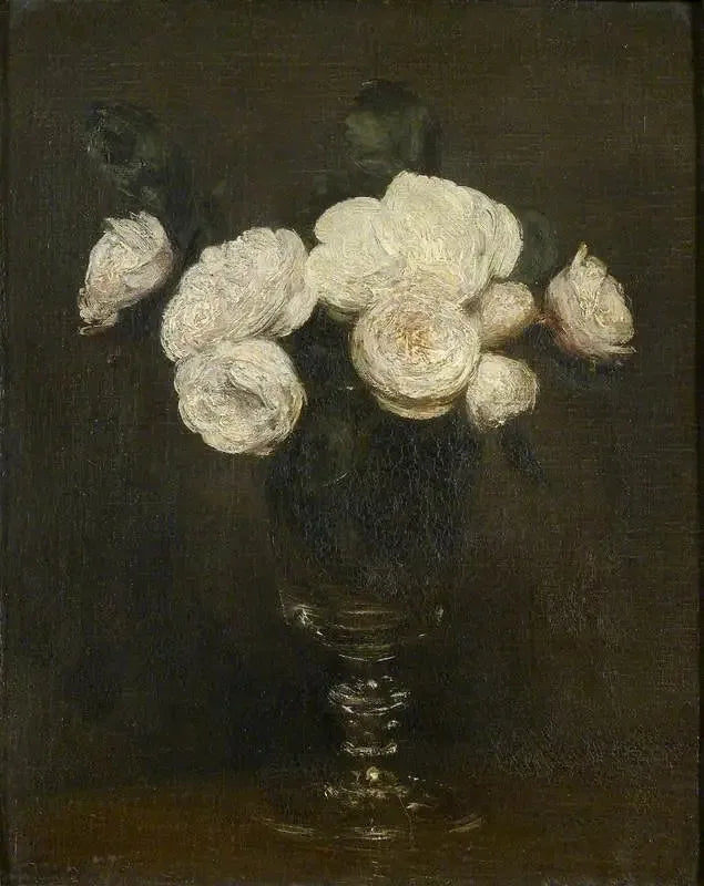 Dødsnatur: Malmaison-rosene - Henri Fantin-Latour

Source:
Nature morte : Roses de Malmaison - Henri Fantin-Latour