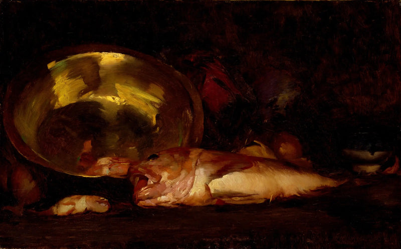 Dødsnatur - William Merritt Chase

Source:
Nature morte - William Merritt Chase