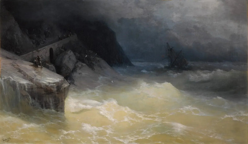 Skipbrudd utenfor kysten av Svartehavet - Ivan Aïvazovski

Source:
Naufrage au large de la côte de la mer Noire - Ivan Aïvazovski