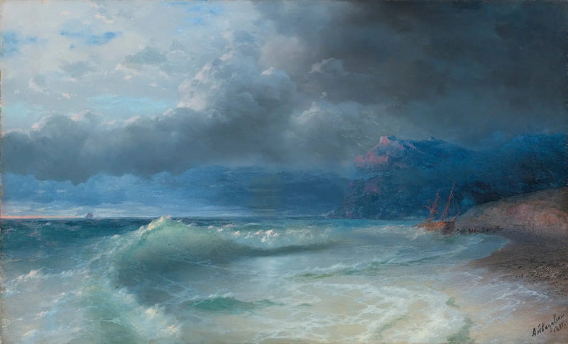 Skiping på en stormfull morgen - Ivan Aïvazovski

Source:
Naufrage par un matin orageux - Ivan Aïvazovski