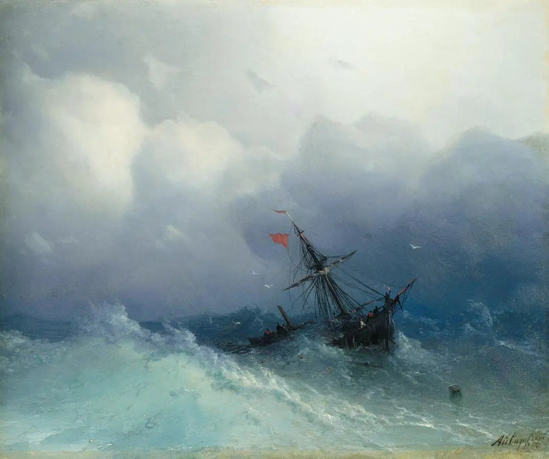 Skipulykke på en urolig sjø - Ivan Aïvazovski

Source:
Naufrage sur une mer agitée - Ivan Aïvazovski