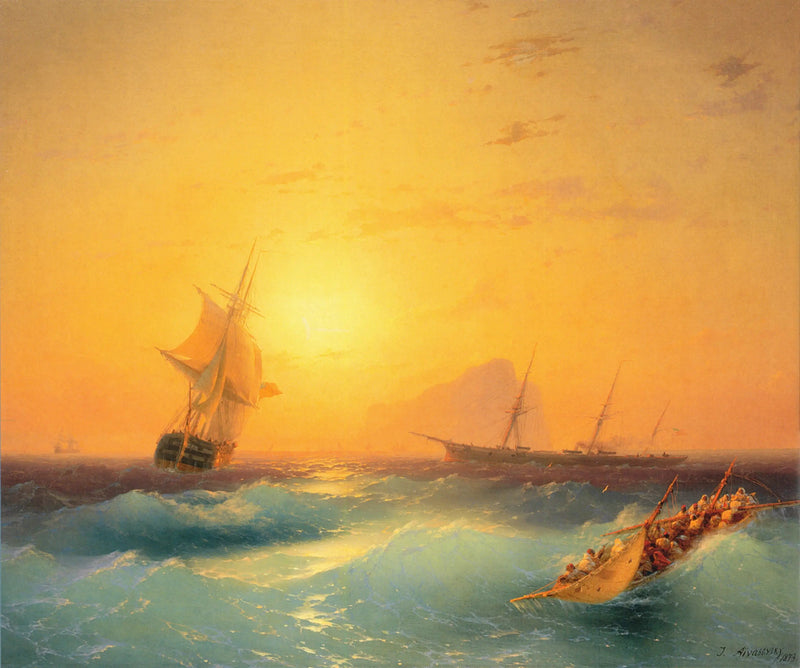 Amerikansk navigasjon utenfor Gibraltar-klippen - Ivan Aïvazovski

Source:
Navigation américaine au large du rocher de Gibraltar - Ivan Aïvazovski