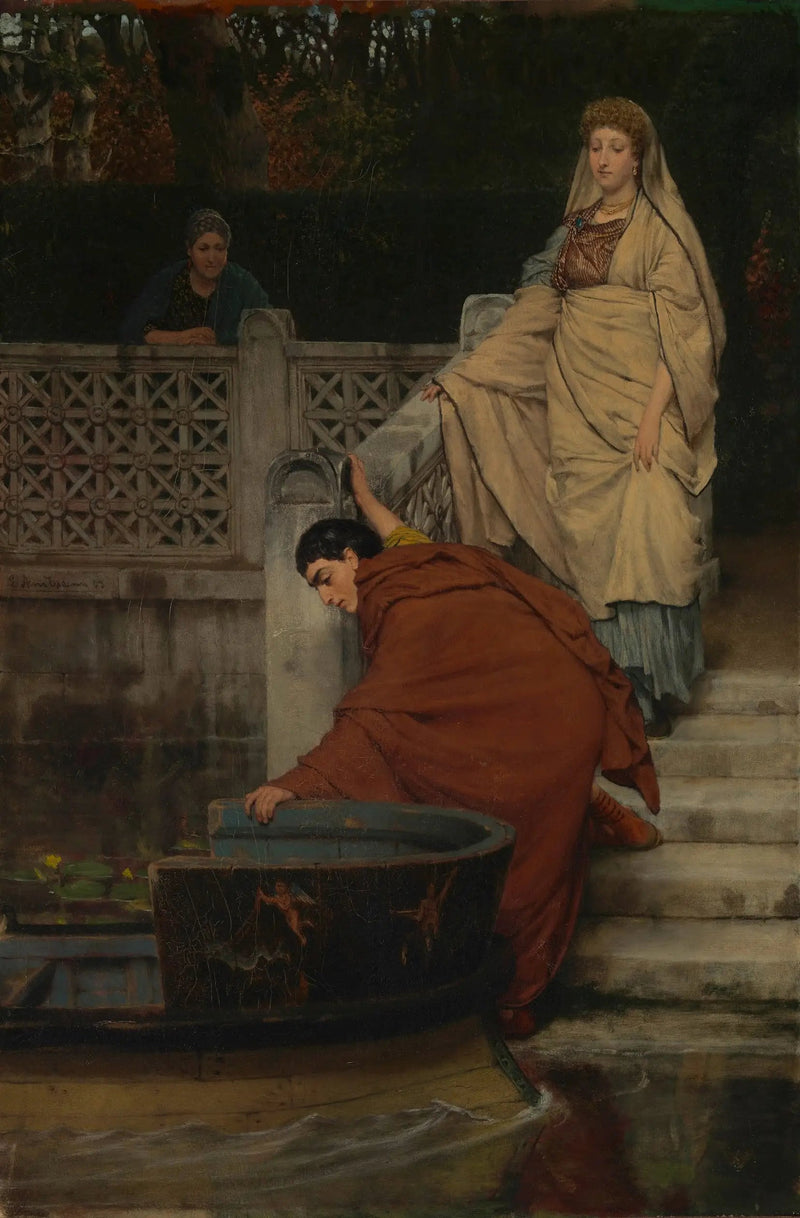Båtsport - Lawrence Alma-Tadema