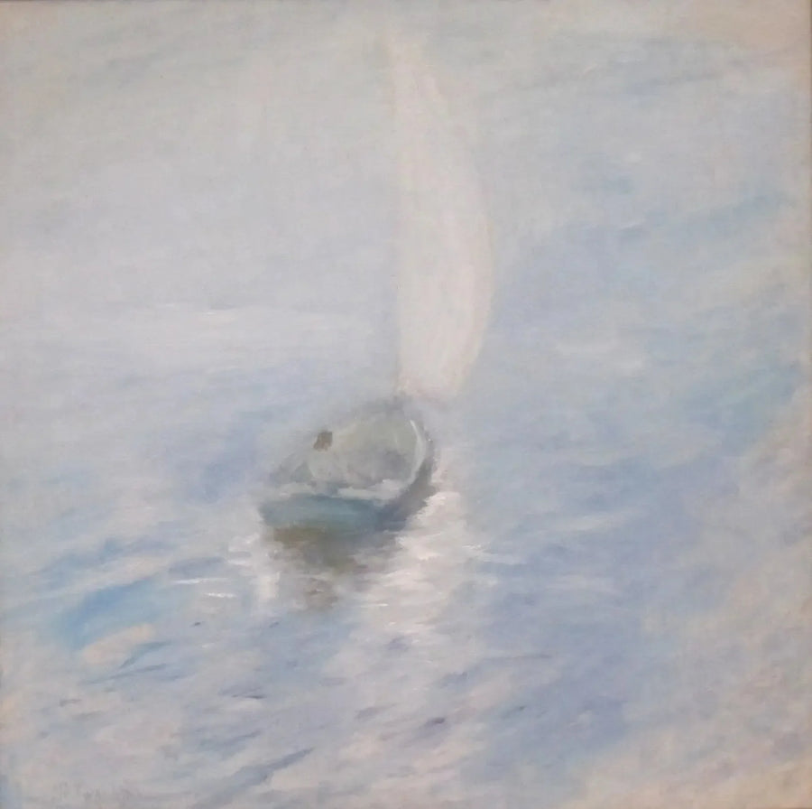 Navigere i tåken - John Henry Twachtman