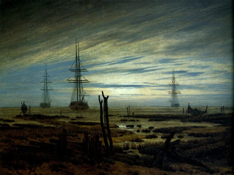 Skip for anker - Caspar David Friedrich