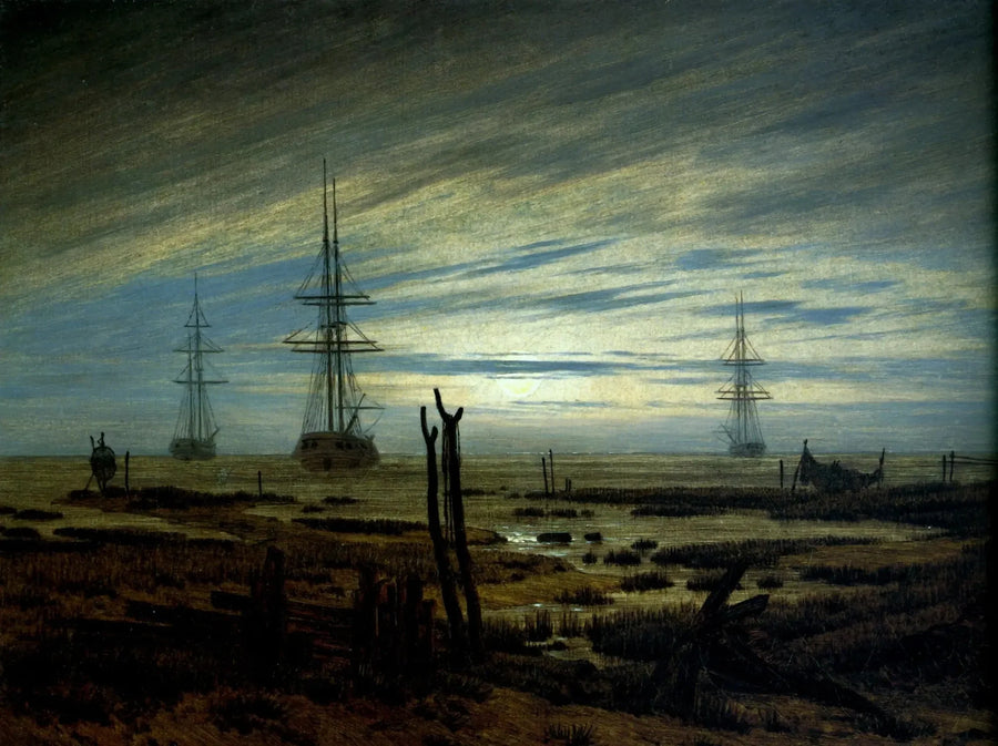 Skip for anker - Caspar David Friedrich