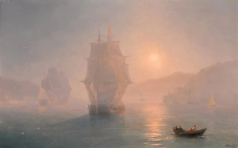 Skipene en tåket morgen - Ivan Aïvazovski

Source:
Navires par un matin brumeux - Ivan Aïvazovski