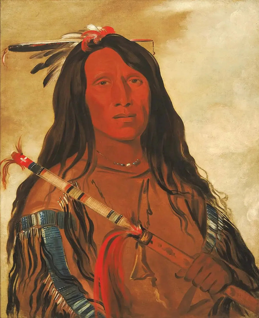Né-hee-ó-ee-wóo-tis, Ulv på åsen, Stammesleder - George Catlin

Source:
Né-hee-ó-ee-wóo-tis, Loup sur la colline, Chef de la tribu - George Catlin