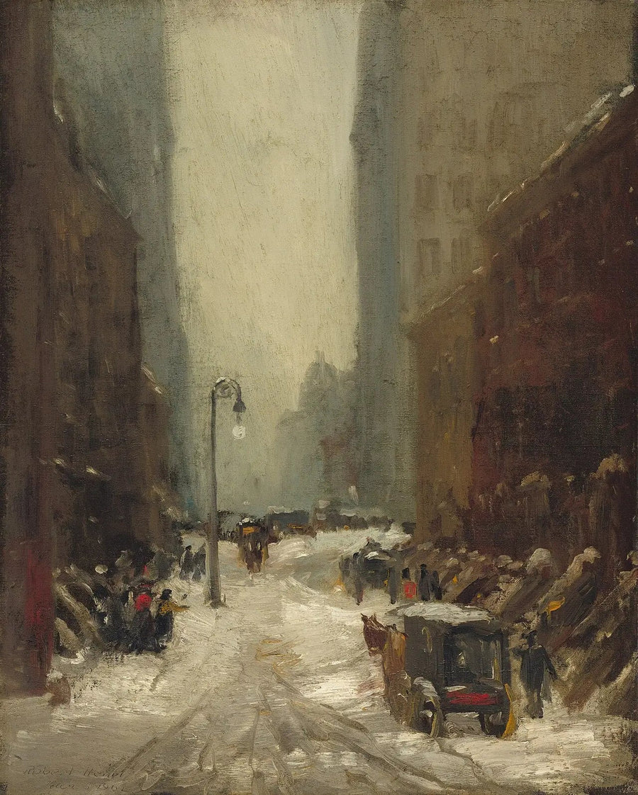 Snø i New York - Robert Henri

Source:
Neige à New York - Robert Henri