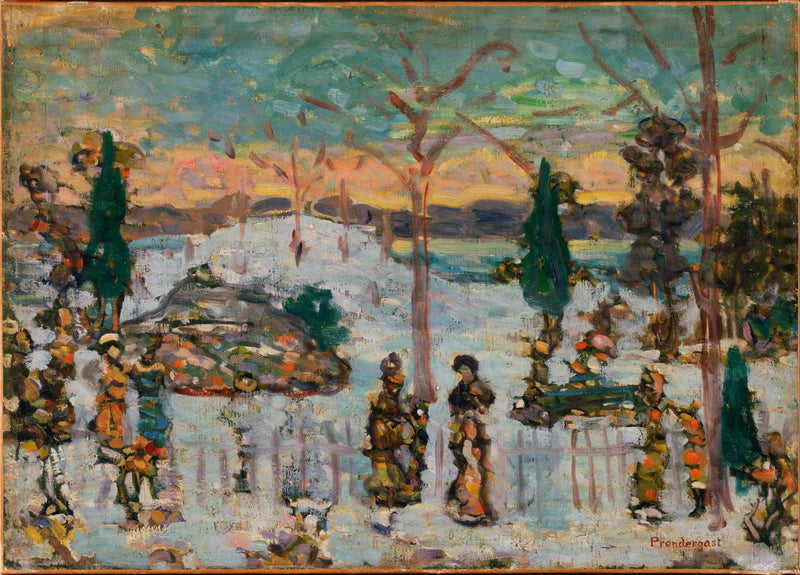 Snø i april - Maurice Prendergast

Source:
Neige en avril - Maurice Prendergast