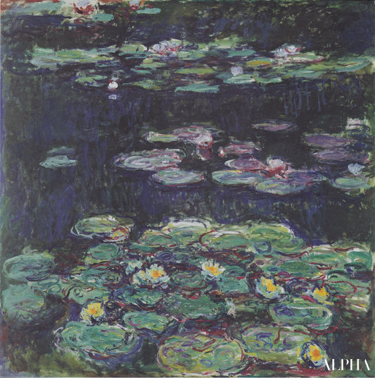 Nénuphars blancs et jaunes - Claude Monet - Reproductions de tableaux et peintures haut de gamme