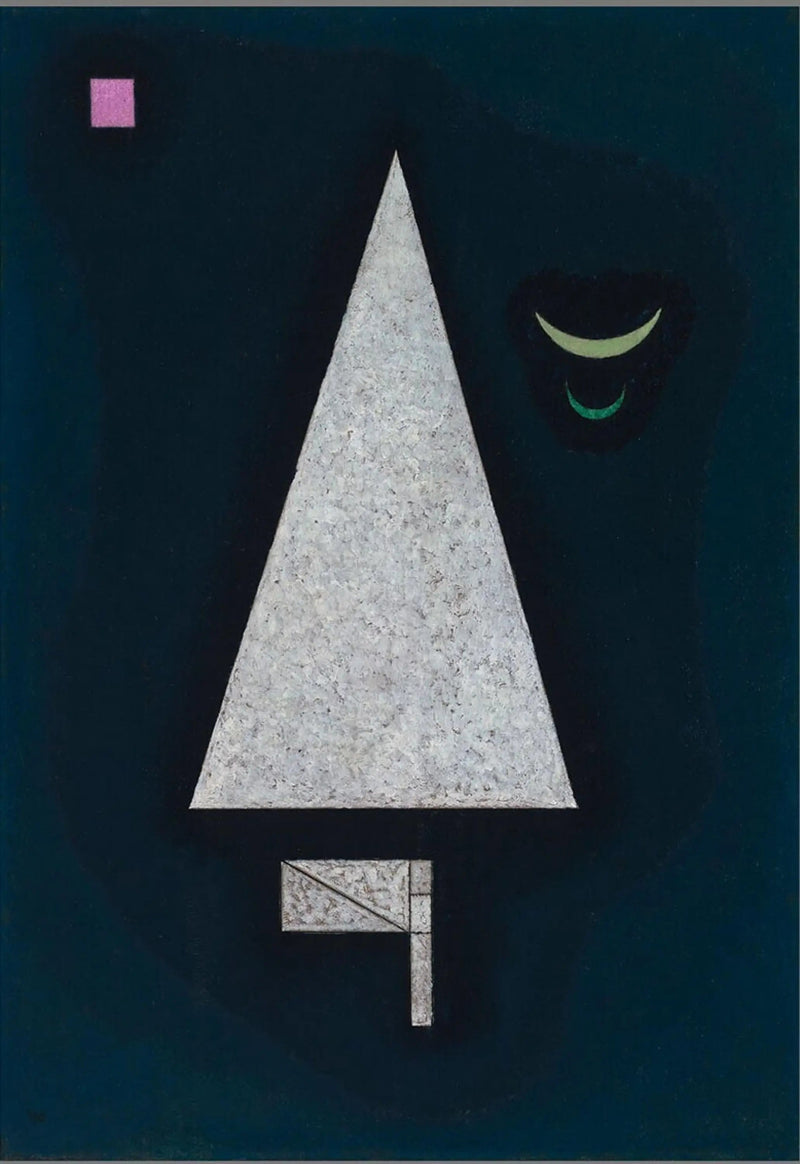 Hvithetens skarphet - Vassily Kandinsky