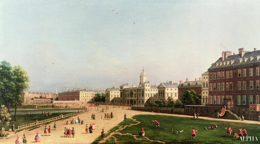 New Horse Guards depuis St. James's Park - Giovanni Antonio Canal - Reproductions de tableaux et peintures haut de gamme