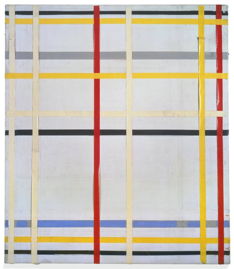 New York City 2 [ufullført, tidligere New York City III] - Piet Mondrian