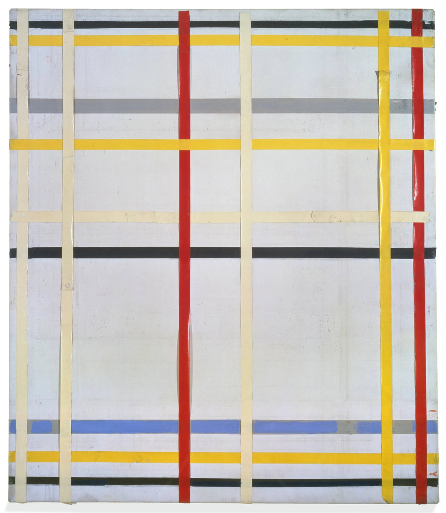 New York City 2 [ufullført, tidligere New York City III] - Piet Mondrian