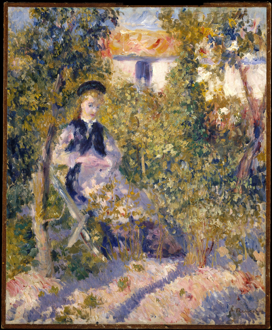 Nini i hagen - Pierre-Auguste Renoir