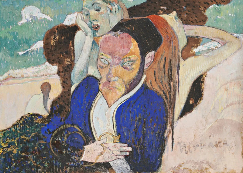Nirvana, Portrett av Jacob Meyer de Haan - Paul Gauguin