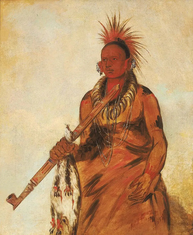 No-o-mún-nee, Gå i regnet, en kriger - George Catlin

Source:
No-o-mún-nee, Marche sous la pluie, un guerrier - George Catlin